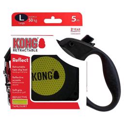 KONG Flex Line Model Retractable Reflection Large 5 Meter För 50 kg
